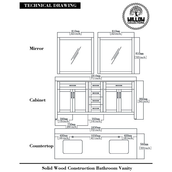 Dimensions du produit
