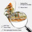 Hadda pin Majestic Ponderosa II - arbre pin en forme de Boomerang, art mural asymétrique-110462131