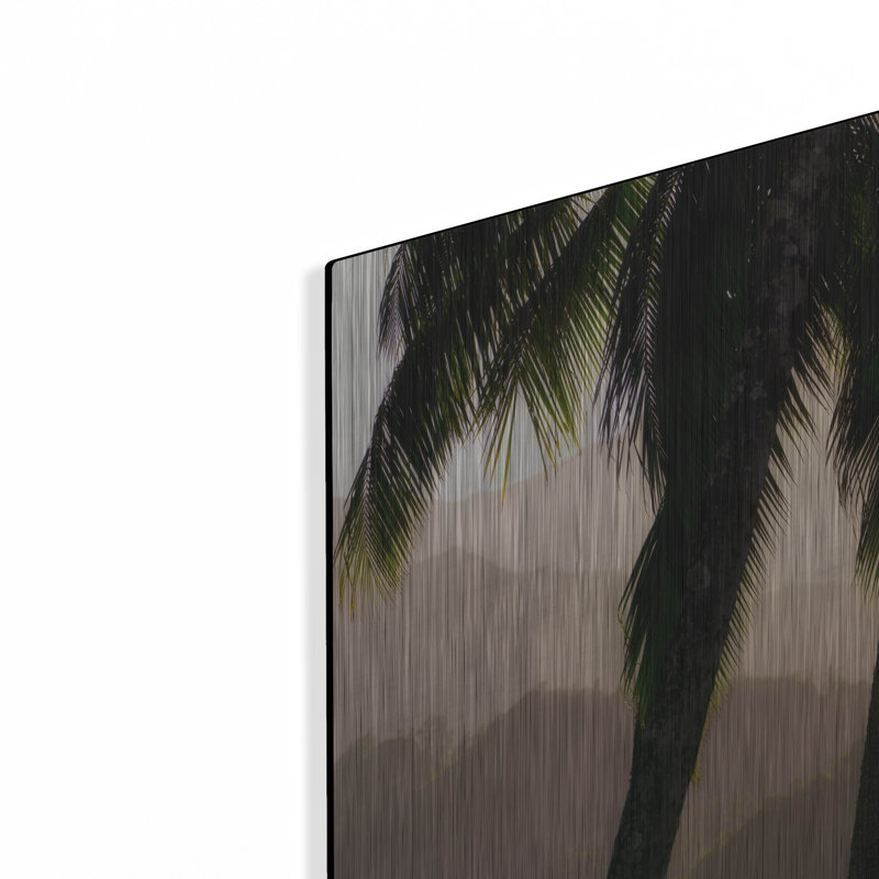«Misty Palms I» par Dennis Frates, H 12 po x l 16 po
