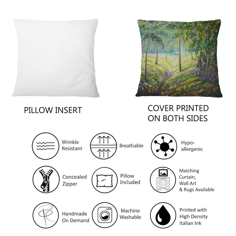 Throw Pillow, 16" x 16"