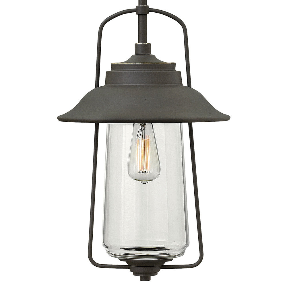 Belden Place One Light Outdoor Hanging Lantern - Vintage Gas Style, Oil Rubbed Bronze Hinkley