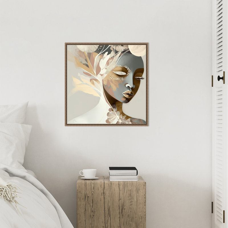 «Annabelle» par Wrenn, reproduction d'art sur toile encadrée, H 22 po x l 22 po