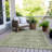 Machine Washable Indoor/Outdoor Xhevrie Aloe Rug-2061386204
