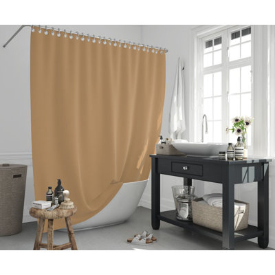Shower Curtain with Hooks Included
