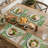 4-Piece Polyester Rectangle Dining Table Placemat