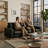 86" Super Large Luxury Loveseat Sectional Modular Sofa, Deep Seat Comfty Cloud Couch, 2 Seat Couch, Solid Wood Leg-765779369