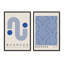 Blue Bauhaus Duo, ensemble de 2 impressions roulées-1039862039-1039862050