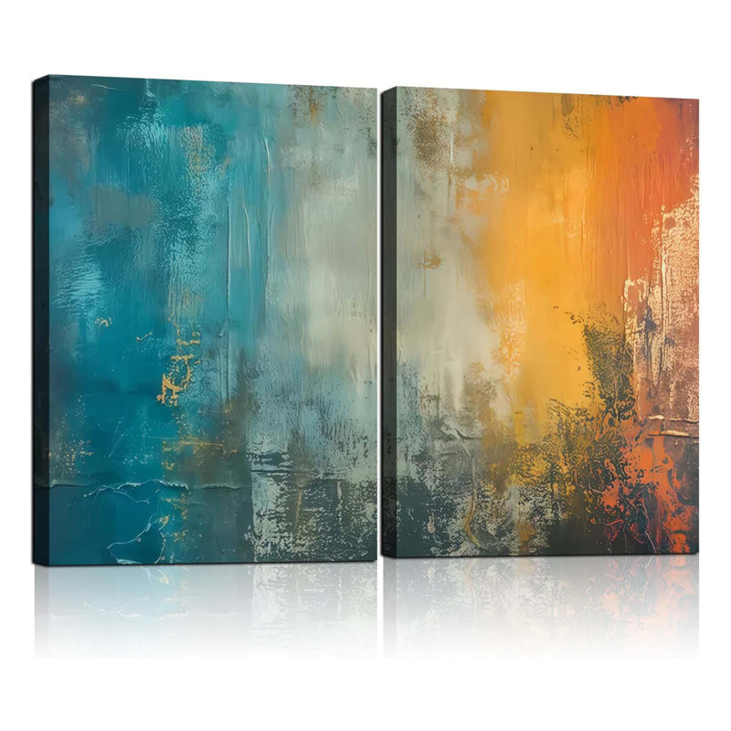 2 Piece Wrapped Canvas Print