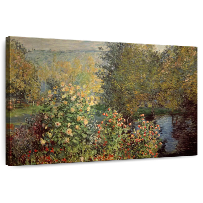 Senne Le jardin de la famille Hoschede, H 16 po x l 24 po