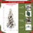 Flocked Long Needle Pine Pre-lit Christmas Tree-366257010