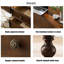 Bureau en bois massif avec tiroirs-718977451