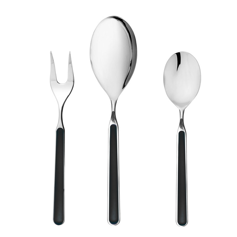 Fantasia 3 - Piece Hostess Set, Black