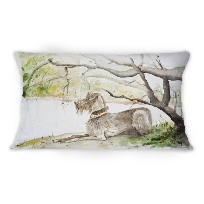 Animal Print Throw Pillow