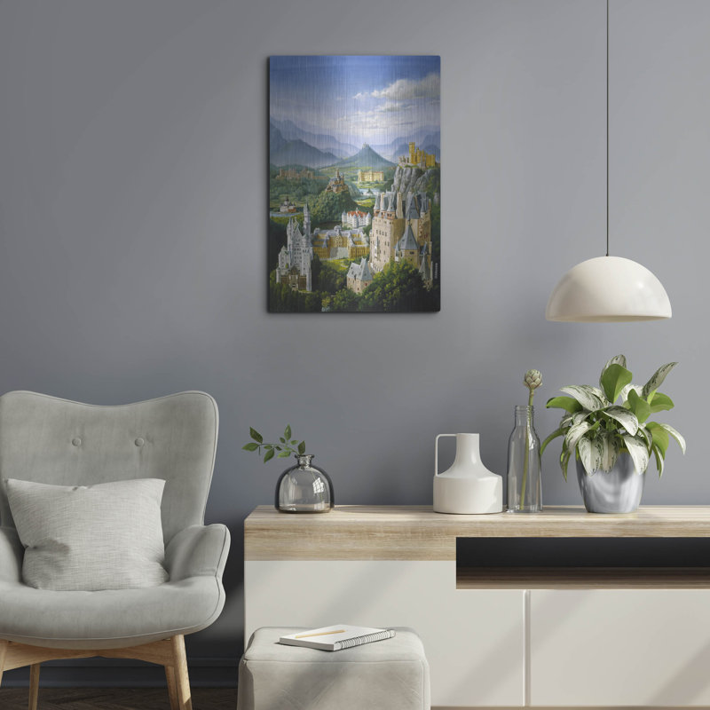 «German Castles» par Harro Maass, H 24 po x l 16 po