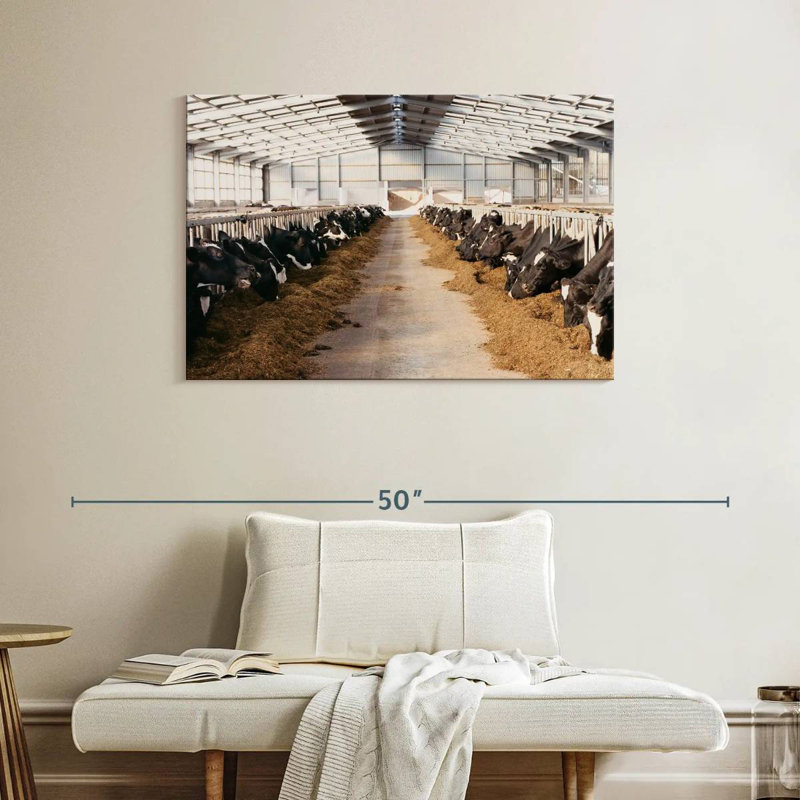 Barn Cows, 26" H x 39" W