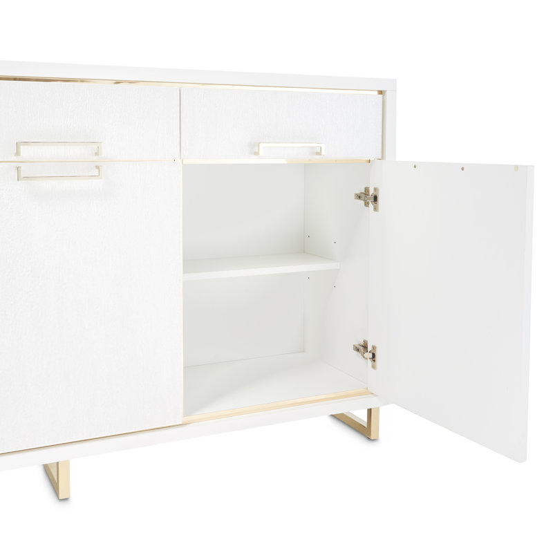 Buffet Palm Gate - Blanc nuage