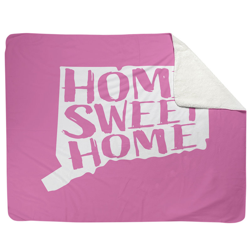 Jeté en polaires pour connecticut home, Rose, l 52,5 po x L 62,5 po