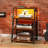 4-Tier Media Stand With Built-In Power Strip & LED Lights, Heavy Duty Audio Rack For TV Console, Game Systems, DVD Player, And Record Player Storage