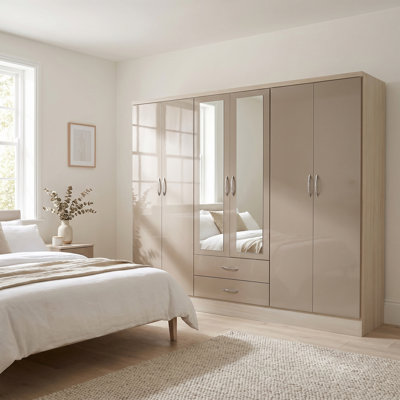 Cascio 6 Door Wardrobe