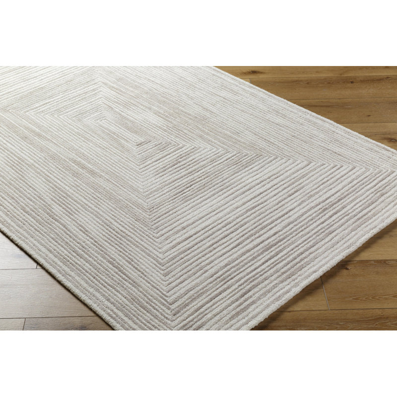 Tapis fabriqué à la main Rize, Rectangle 9 pi x 12 pi