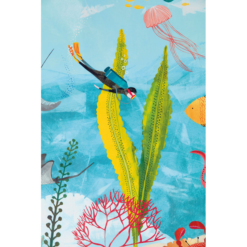 Above And Below Marine Life Wallpaper