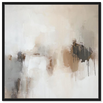Abstrait neutre sur toile Windswept Reverie II par Art Remedy
