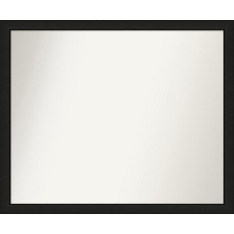 Phil Solid Wood Wall Mirror, Rectangle, 34.25" x 41.25"