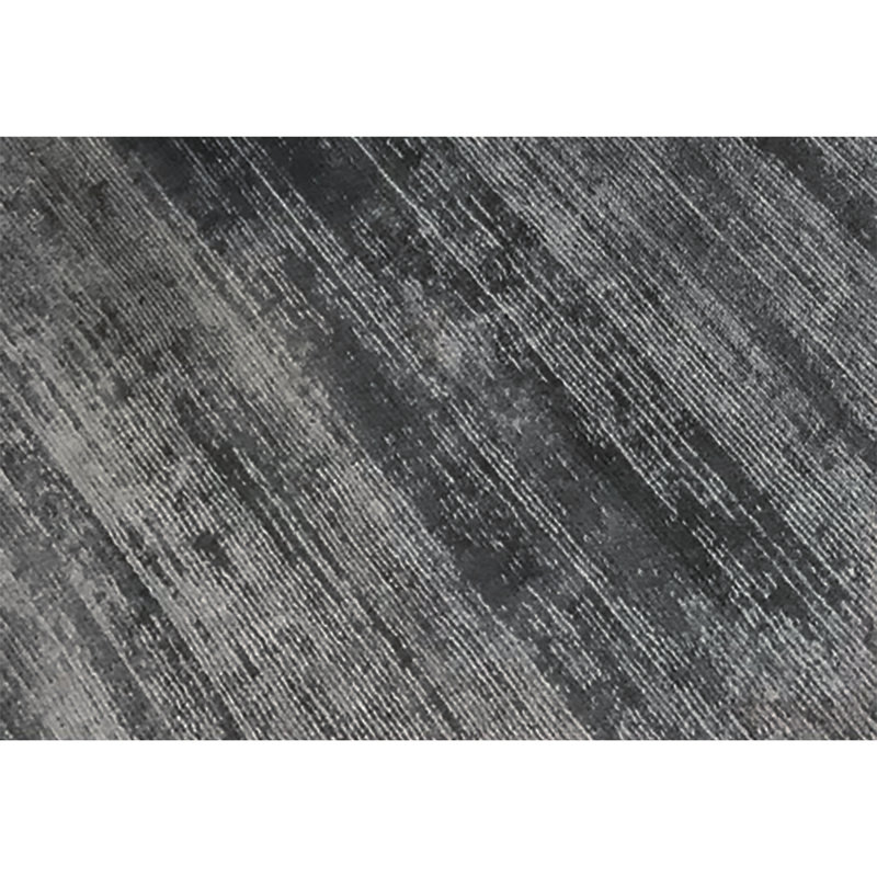 Cotton Area Rug in Gray, Rectangle 7'9" x 9'9"