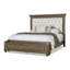 Lit Mid-Century moderne avec banc-128923075