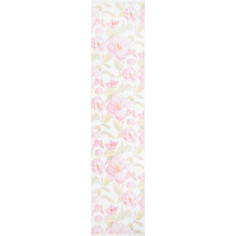 Allston Floral Indoor Rug, Runner 2'6" x 10'