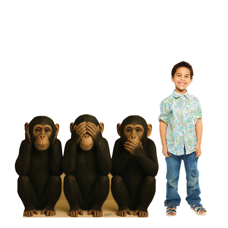 Hear, See Speak No Evil Monkeys