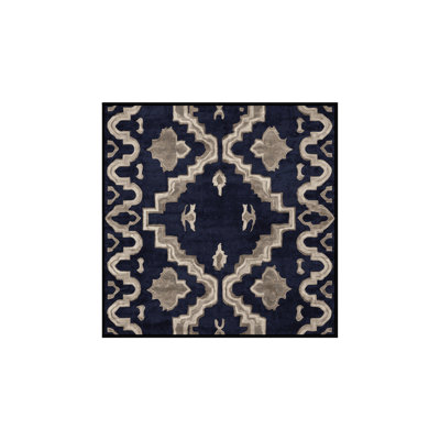 Machine Washable Gray Area Rug