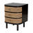 Burgis 3 - Drawer Rattan and Bayur Wood End Table with Storage