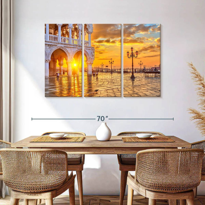 Lilie Venice Golden Sunrise, 36" H x 57" W