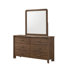 Commode 6 tiroirs avec miroir Giana