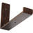 2"W x 10"D x 6 1/2"H Steel Hanging Shelf Bracket, Antiqued Copper-889515844-933098873