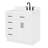 Tidworth 36'' Solid Wood Single Bathroom Vanity with 1.5'' Quartz Top-831830476-831830477-865805088