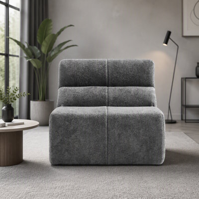 Chaise d'appoint, chaise simple pour salon, bureau et petit appartement