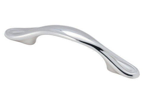 (10-pack) 3" Classic Arched Pull Chrome