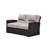 60'' Wide Wicker Loveseat with Sunbrella® Cushions