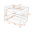 Lit superposé en bois avec tablettes, prises et ports USB-1764772707-1764772706