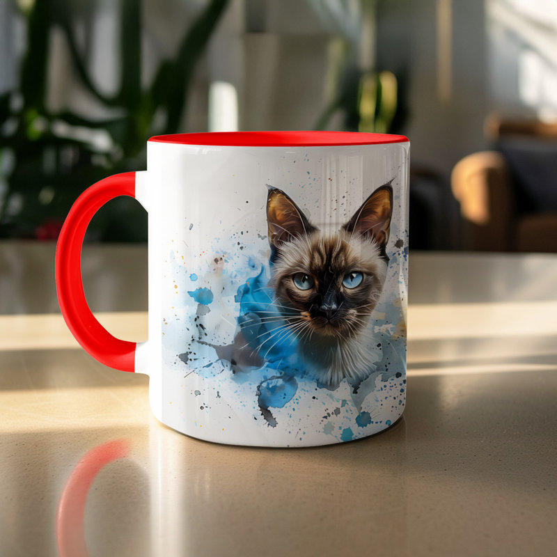 Mug, Red, 3