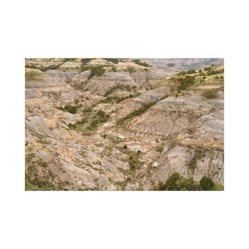 North Dakota Badlands by Brian Wolf - Wrapped Canvas Print, 20.32 cm H x 30.48 cm W