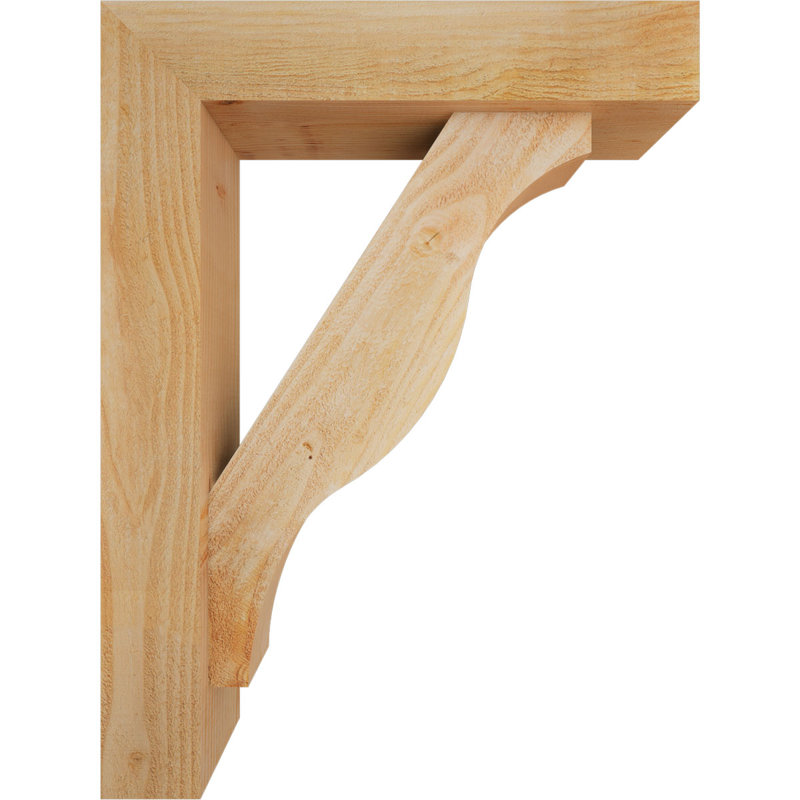 Support Funston Block avec support décalé, 32 x 24, Sapin Douglas de l 6 po (scié brut)