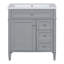 Meuble-lavabo simple 30 po avec plateau Deltonia-910333382