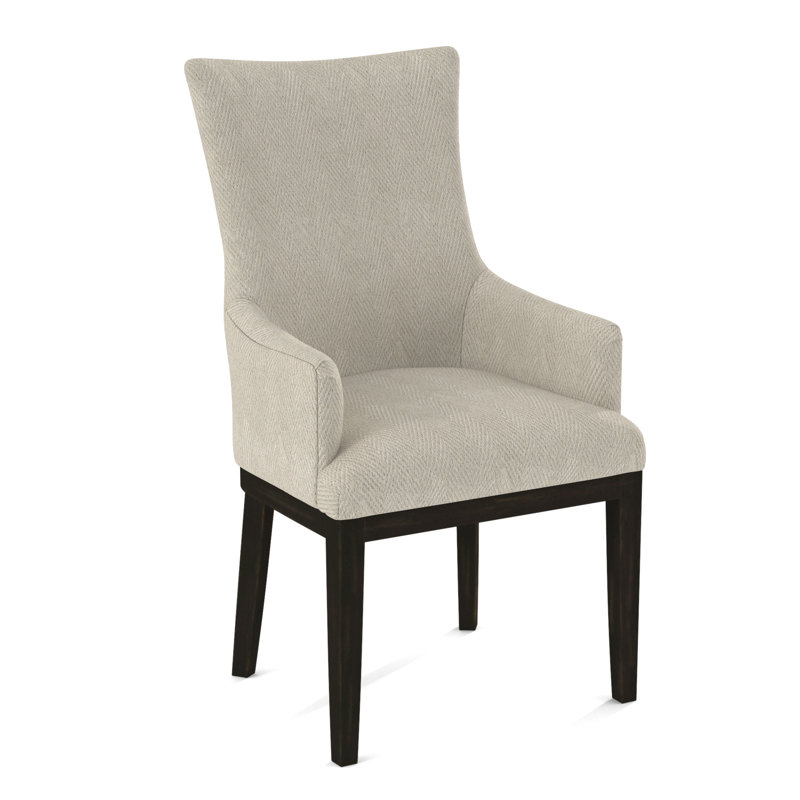 19'' H Upholstered Armchair, Espresso, 61645-88