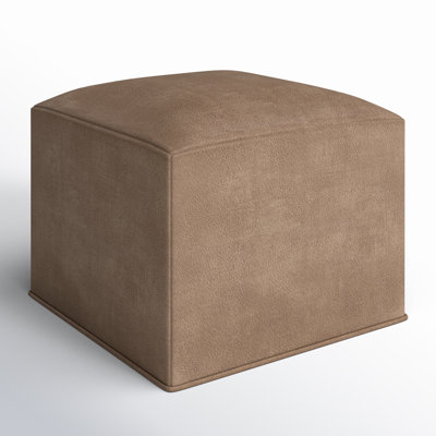 Cupertino Outdoor Leather Upholstered 22 Cube