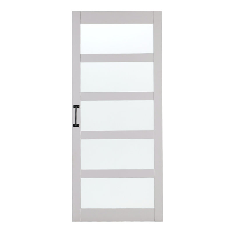 Farmhouse Style Wooden Barn Door with Sliding Kit, 183cm x 213cm