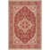 Kizer Hooked Indoor/ Outdoor Red Rug