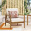 CHAISE CLUB, mobilier de patio, mobilier d'extérieur
